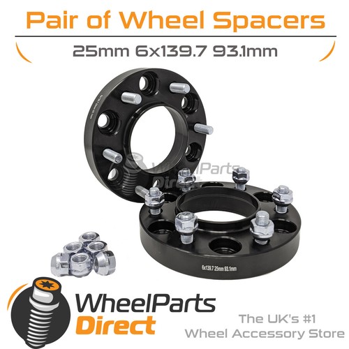 Wheel spacers 25mm spacer - 25mm, (4)